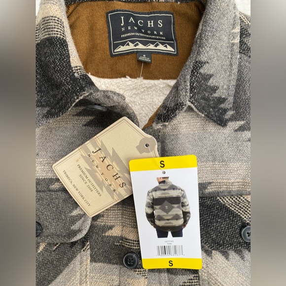 NWT Jachs New York Wool Blend Sherpa Lined Jacket Size S - Picture 11 of 15